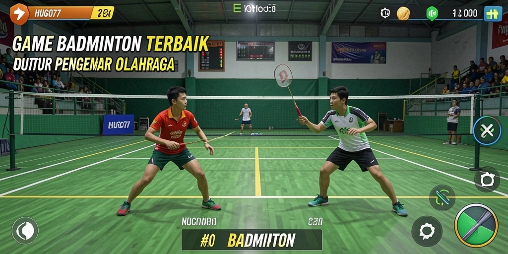 Tampilan antarmuka HUGO77 yang menarik dan intuitif.
